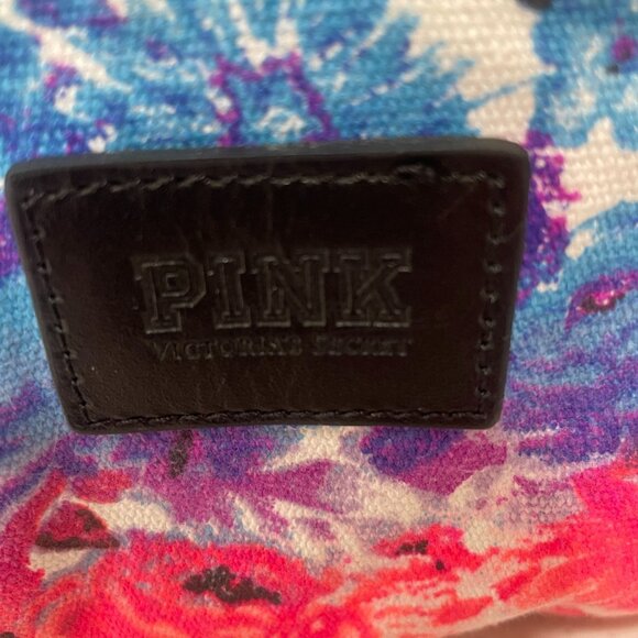 VS Pink Floral Mini Backpack Rainbow Tie Dye Festival Bag Y2K Coquette NWOT - Picture 6 of 6